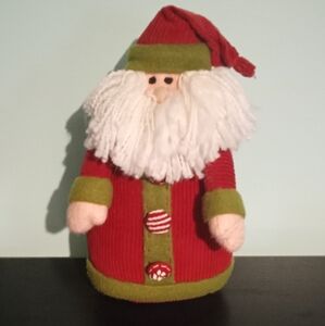 Festive Santa Claus Plush Decor